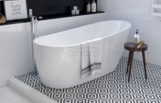 EXCELLENT Comfort wanna owalna 175x75 cm wolnostojąca, biały połysk WAEX.CMP2.17WH