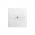 Balneo Stone Tray Brodzik kompozytowy 90 x 90 x 2,5 cm niski prostokątny biały