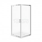 CERSANIT - Kabina narożna ARTECO PIVOT 90x90x190 Chrom szkło transparentne  S157-010