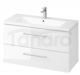 CERSANIT - Set C4356LARGA COMO 100 biały (szafka LARGA + umywalka COMO)  S801-576