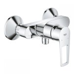 GROHE - BauLoop bateria prysznicowa ścienna 1-uchwytowa 2-otworowa przyłącza S chrom Longlife głowica ceramiczna 35 mm, StarLight chrom  23633001