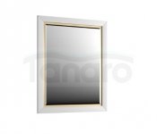 KROFAM - Lustro CHIC 60x80cm, biały satyna CH2 6095-0/43Z-W