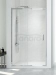 NEW TRENDY Drzwi wnękowe prysznicowe przesuwne 110x195 NEW CORRINA D-0182A