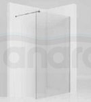 JELLOW  - ścianka prysznicowa FUJI 120 typu Walk-In szkło transparentne 8mm profil CHROM  KN-01-W-00-120