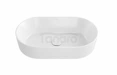 BESCO Umywalka nablatowa Lova Cera-Line 53 White UNC-53-LOB