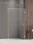 NEW TRENDY Kabina ścianka prysznicowa walk-in AVEXA GOLD SHINE 110x200 EXK-2162