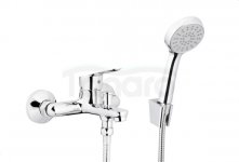 ARMATURA KRAKÓW KFA Bateria wannowa z natryskiem punktowym SPARC CHROM 5414-510-00