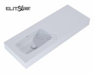 ELITA UMYWALKA DIMPLE 120 LEWA (60+60) ŚCIENNA, MARMUR STONE MATT 168869/RE041201027040