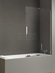 NEW TRENDY Parawan nawannowy Smart 160x150, dwuelementowy, wspornik skośny EXK-4102-WU