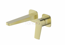 ARMATURA KRAKÓW KFA Bateria umywalkowa podtynkowa MALAGA BRUSHED LIGHT GOLD 4529-810-31 