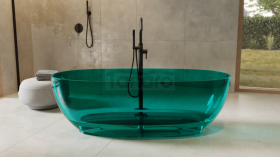 BESCO Wanna wolnostojąca Mexa Ocean Breeze 170x78 syfon chrom #WAM-170-OBC 