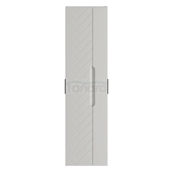 MEGSTYL ASPEN-10 - Słupek Wysoki 2-drzwiowy 130cm Biały Mat  ASPEN-0000-0005939