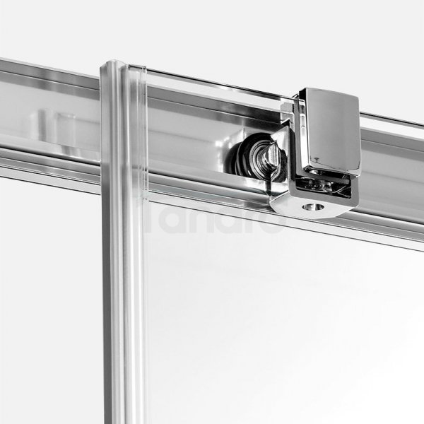 NEW TRENDY Drzwi wnękowe prysznicowe przesuwne 160cm PRIME D-0336A