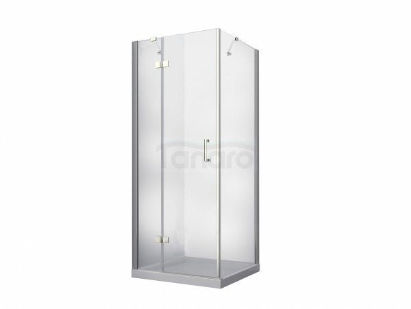 BESCO Kabina prysznicowa Viva Chrom 90x90x195 Lewa VKL-90-195-C
