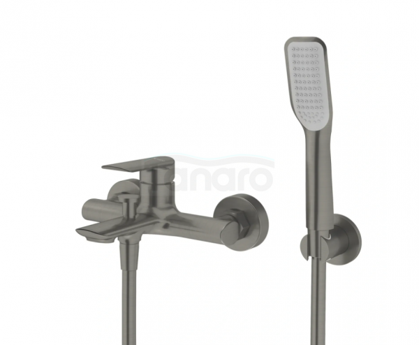 VEDO Bateria wannowa z zestawem natryskowym ALETTA GRAFITE VBA5006/S/SG
