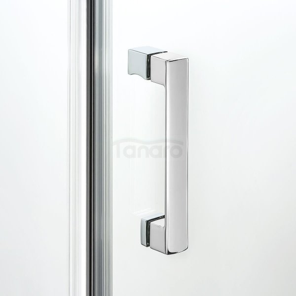 NEW TRENDY Drzwi prysznicowe wnękowe NEW RENOMA 210x195 D-0362A/D-0363A