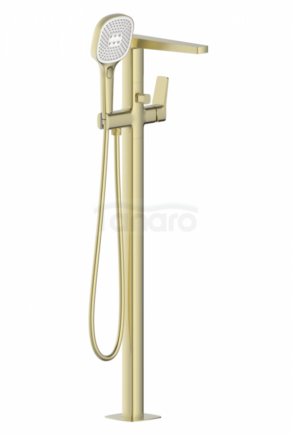 ARMATURA KRAKÓW KFA Bateria wannowa wolnostojąca MALAGA BRUSHED LIGHT GOLD 4525-510-31
