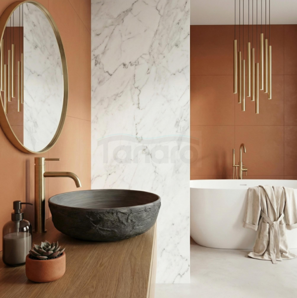 REA Umywalka nablatowa Babilon Silver