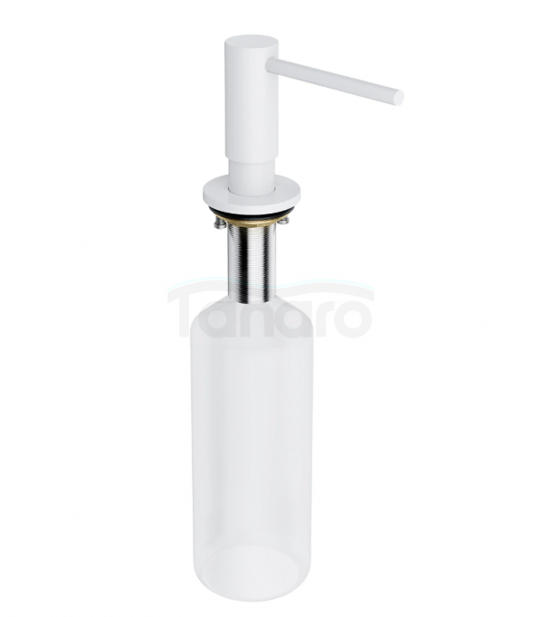 OMNIRES dozownik mydła w płynie biąły mat MODERN PROJECT MP60723WM