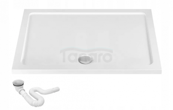 REA Brodzik prysznicowy akrylowy Savoy biały 80x100