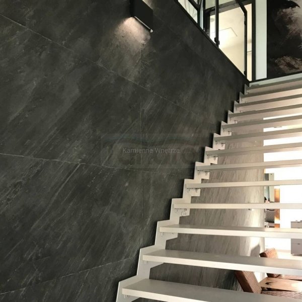 Fornir kamienny Line Black 122x61x0,2 cm