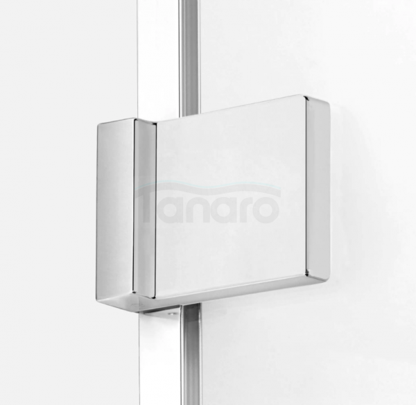 NEW TRENDY Kabina prysznicowa Avexa 90x90x200, pojedyncze drzwi szkło 6mm z powłoką ACTIVE SHIELD EXK-1471/EXK-1472