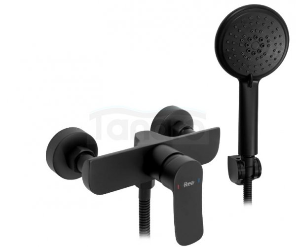 REA - Bateria prysznicowa DART Black / Czarna