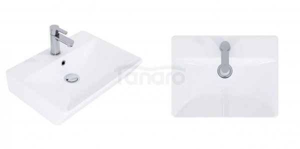 ELITA SZAFKA ZESTAW Z UMYWALKĄ SET SKYE 50 2D WHITE HG PDW 168348/RE020500128060