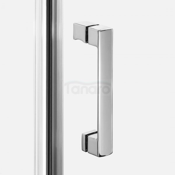 NEW TRENDY DRZWI WNĘKOWE NESTA CHROME, DRZWI POJEDYNCZE 80x200 1L D-0846A