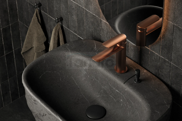 VEDO Bateria umywalkowa miedź szczotkowana VBA5001/SM