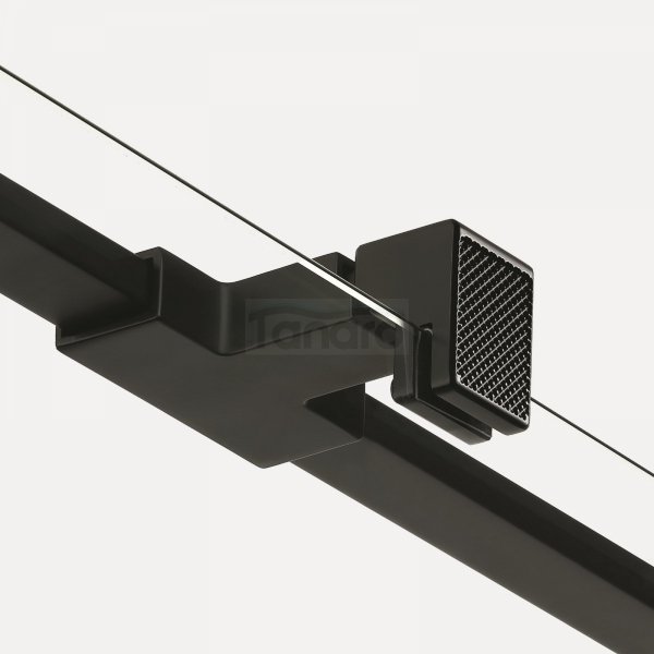 NEW TRENDY Kabina prysznicowa Avexa Black XR , podwójne drzwi 90x90x200 EXK-6915