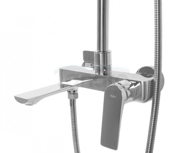 REA - Zestaw Prysznicowy AVALON chrom 