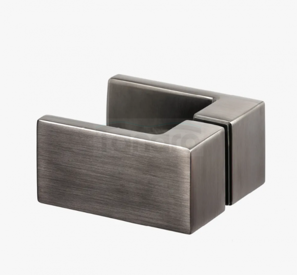 NEW TRENDY Kabina prysznicowa 80x110x200 Avexa Gunmetal Brushed pojedyncze drzwi EXK-3322/EXK-3352