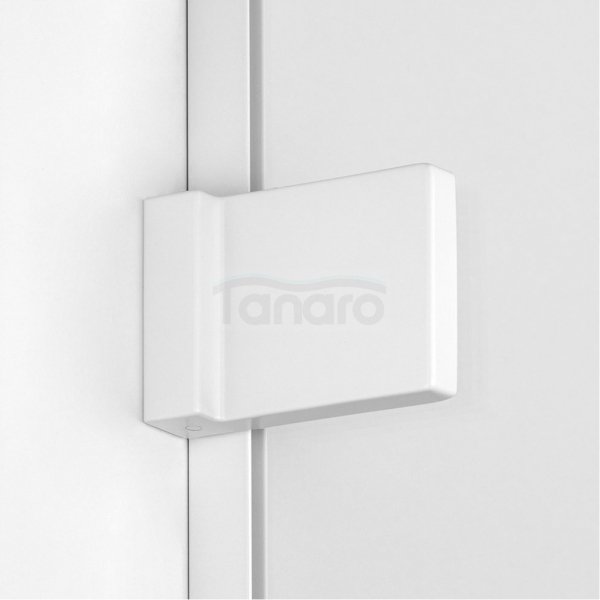 NEW TRENDY Drzwi prysznicowe wnękowe AVEXA WHITE 100x200 EXK-2691/2692