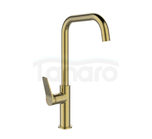 INVENA Bateria kuchenna Alonia złoto szczotkowane BZ-70-009-V
