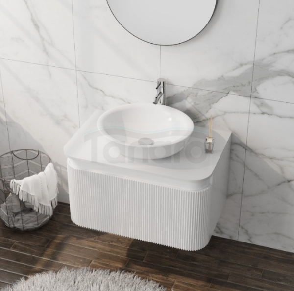 LAVITA Szafka wisząca z blatem Vermont White 800