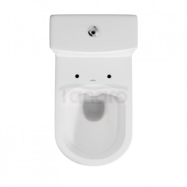 CERSANIT - Zestaw 601 - WC Kompakt CITY NEW CleonOn 010 z deską duroplastową, wolnoopadającą z funkcją łatwego wypinania  K35-035