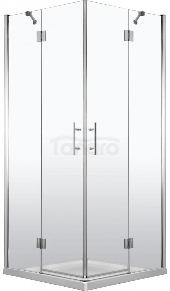DEANTE Kabina prysznicowa kwadratowa drzwi podwójne otwierane 80x80 ABELIA KTA 042P