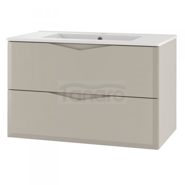 MEGSTYL DELICA-01 Szafka z umywalką 80cm kaszmir DELICA-0000-0036