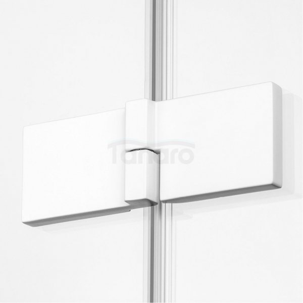NEW TRENDY Drzwi prysznicowe wnękowe AVEXA WHITE 90x200 EXK-2689/2690