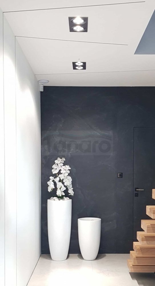 Fornir kamienny Black Slate 122x305x0,2 cm