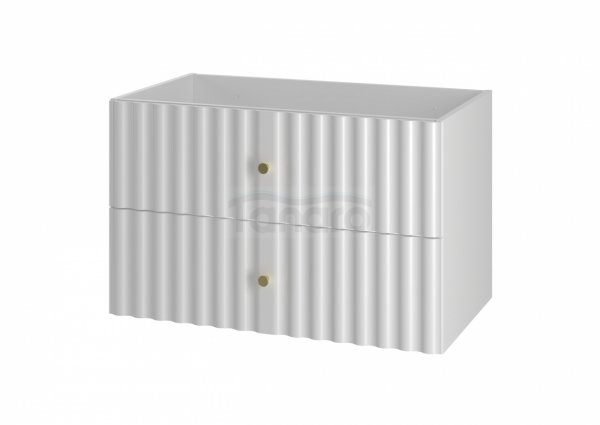 MEGSTYL AQUA-01 Szafka pod umywalkę 80cm biały mat AQUA-0000-0005883