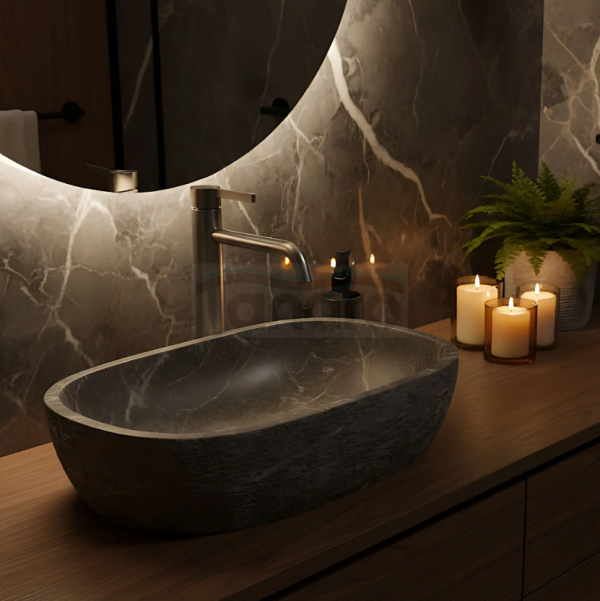 REA Bateria umywalkowa Rea Foster Nikiel Szczotkowany Wysoka