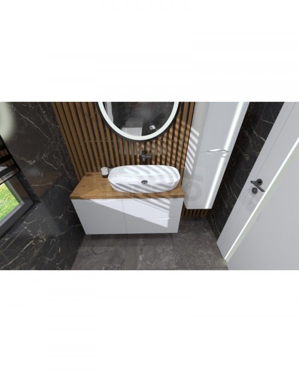 INVENA - Bateria natryskowa GABRO PLUS chrom  BN-3P-001-V