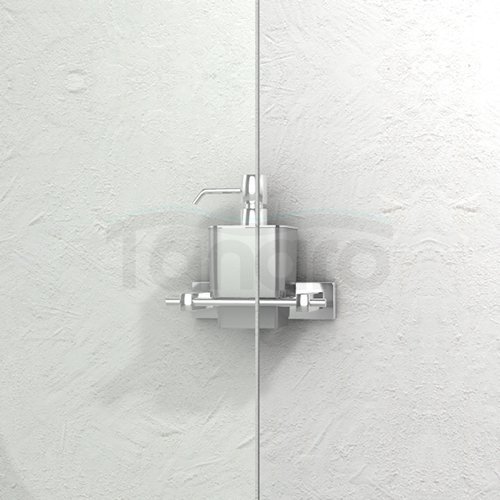 New Trendy Drzwi wnękowe prysznicowe podwójne uchylne NEW SOLEO Rozmiary 70-170cm