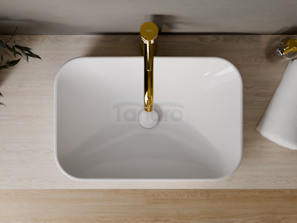 BESCO Umywalka nablatowa Verga Cera-Line 51,5 UNC-52-VEB