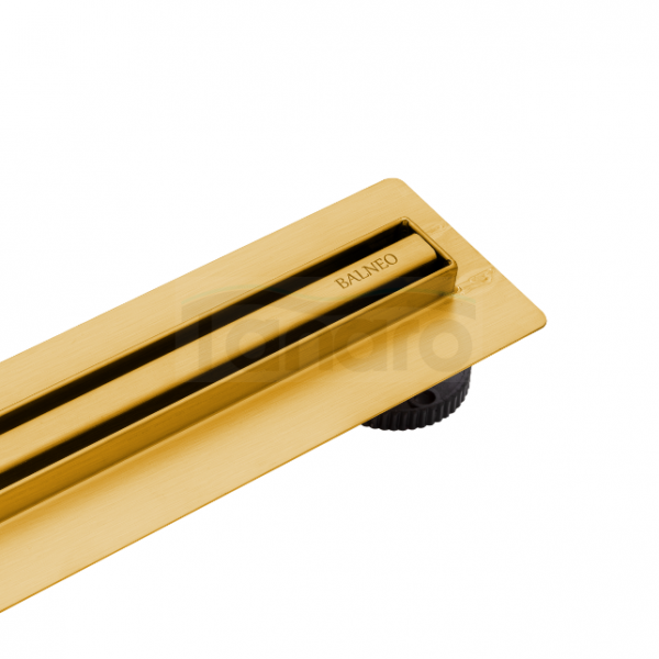 BALNEO Slim &amp; Low ProLine Gold Odpływ liniowy 70 cm złoty