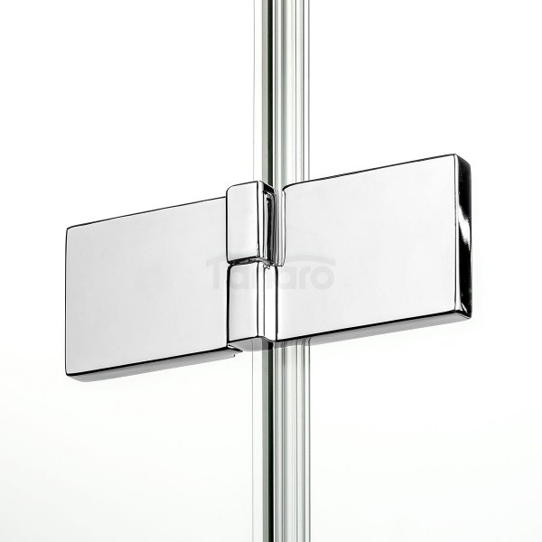 NEW TRENDY Kabina prysznicowa prostokątna pojedyncze drzwi uchylne REFLEXA 100x90 EXK-1238/EXK-0006/1243 PL PRODUKCJA