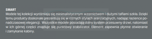 NEW TRENDY Kabina prysznicowa prostokątna SMART 110x120x200 EXK-4029