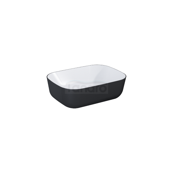 ELITA UMYWALKA NABLATOWA RENI BICOLOR WHITE HG / BLACK MATT RE040460896110